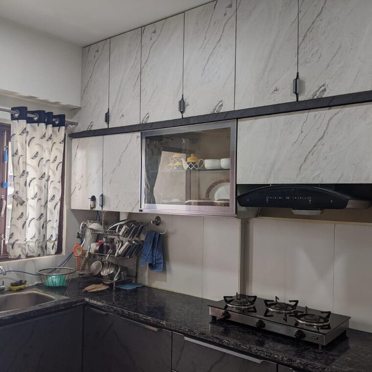 Kitchen, ida scheme no 140 3 Bedroom 1650 Sq.Ft. Apartment In Ida Scheme No 140 Indore 9144203