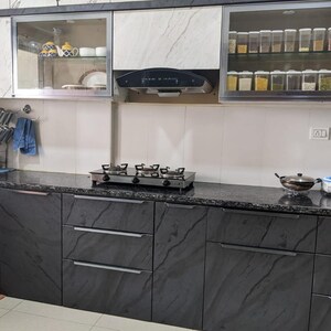 Kitchen in 3 BHK Apartment at Ida Scheme No 140 – for Sale