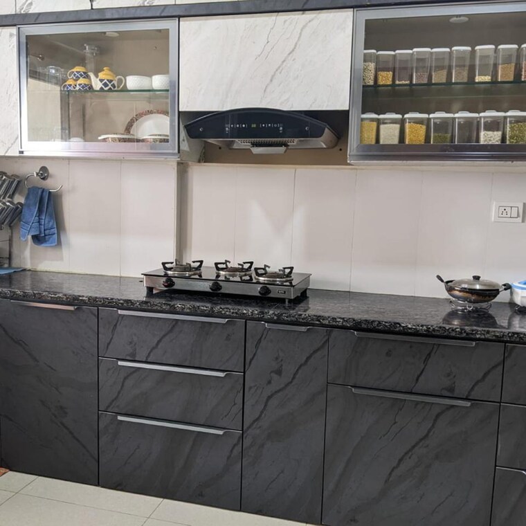 Kitchen, ida scheme no 140 3 Bedroom 1650 Sq.Ft. Apartment In Ida Scheme No 140 Indore 9144203