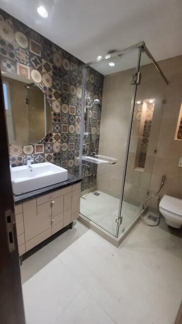 Bathroom in 3 BHK Apartment at Greater Kailash ii – for Rent