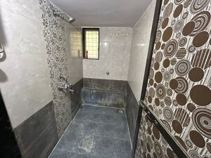 Bathroom in 2 BHK Apartment at Sai Baba Vihar Complex, Ghodbunder Road – for Sale