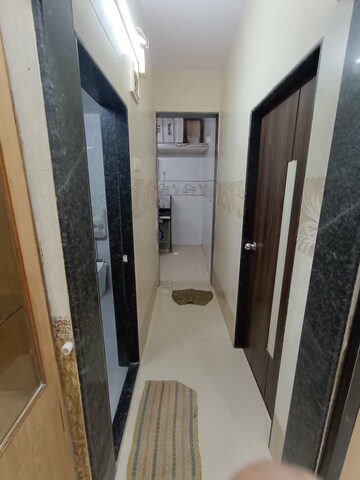 Building Lobby in 1 BHK Apartment at Kopar Khairane – for Rent