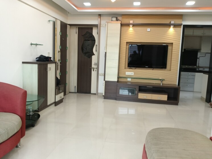 Living Room, concrete-sai-sansar 3 Bedroom 1225 Sq.Ft. Apartment In Chembur Mumbai 9144405
