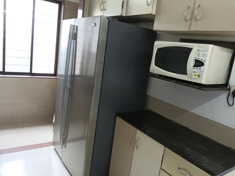 Kitchen, concrete-sai-sansar 3 Bedroom 1225 Sq.Ft. Apartment In Chembur Mumbai 9144405