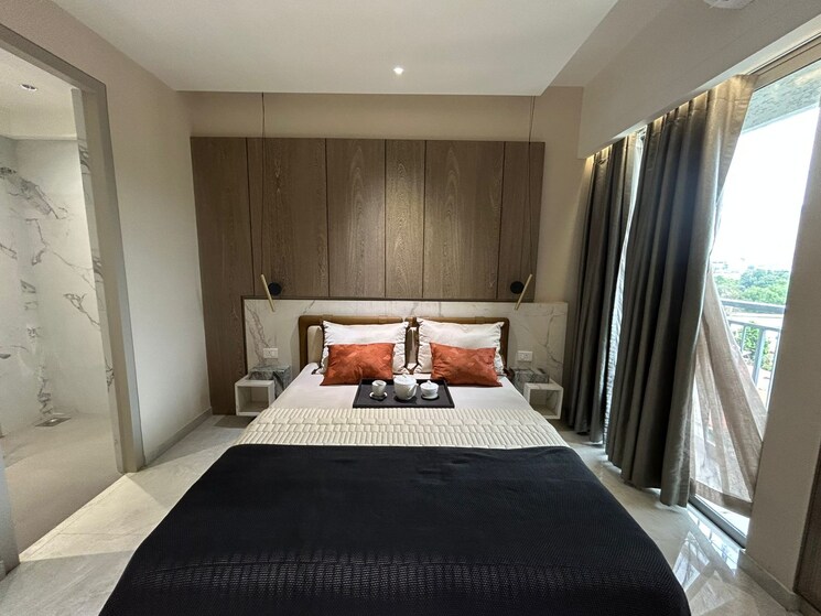 Bedroom, regency-towers 2 Bedroom 700 Sq.Ft. Apartment In Kavesar Thane 9144319