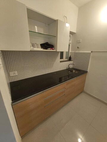 Kitchen in 2 BHK Apartment at Omkar Signet, Malad East – for Rent