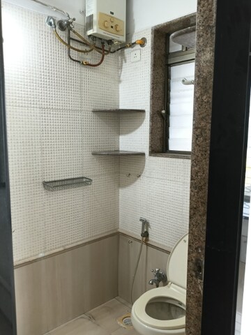 Bathroom in 3 BHK Apartment at Concrete Sai Sansar, Chembur – for Rent