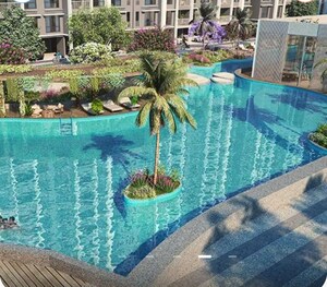 Swimming Pool in 3 BHK Apartment at Dosti Greenscape, Hadapsar – for Sale