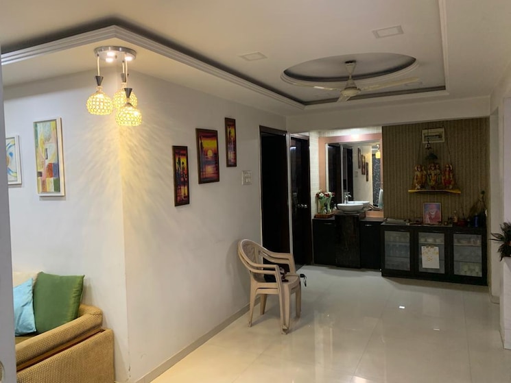 Living Room, kt-sai-view 1 Bedroom 429 Sq.Ft. Apartment In Khanda Colony Navi Mumbai 9144346