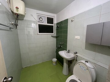 Bathroom in 3 BHK Apartment at PWS 7 Hills, Narsingi – for Rent