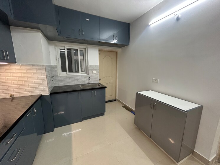 Kitchen, pws-7-hills 3 Bedroom 2100 Sq.Ft. Apartment In Narsingi Hyderabad 9144489