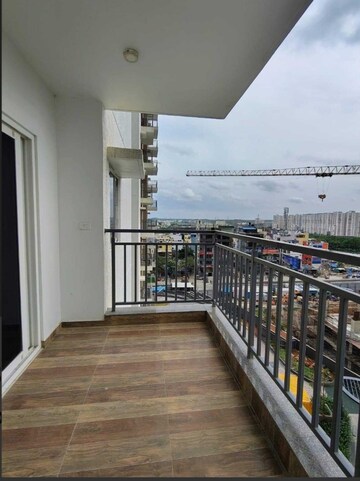 Balcony in 3 BHK Apartment at Rajapushpa Provincia, Narsingi – for Rent