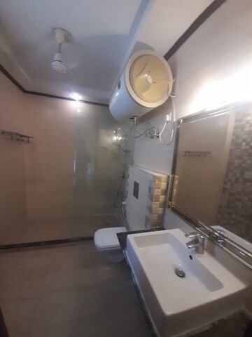 Bathroom in 4 BHK Builder Floor at Anand Niketan – for Rent