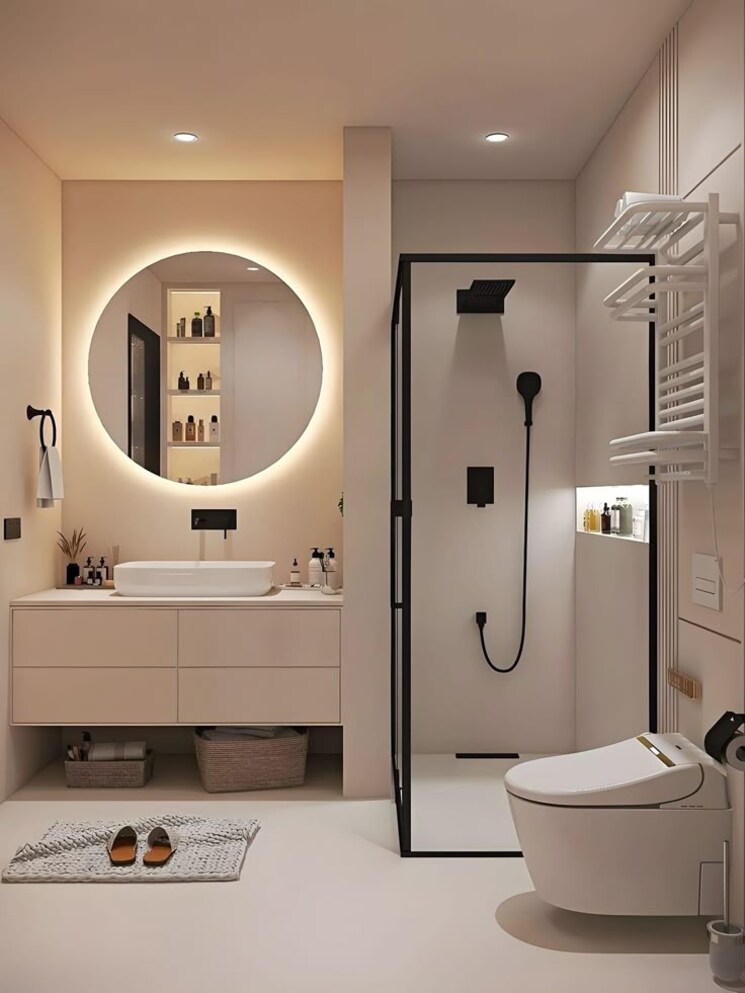Bathroom, sarjapur 4 Bedroom 3050 Sq.Ft. Villa In Sarjapur Bangalore 9144658
