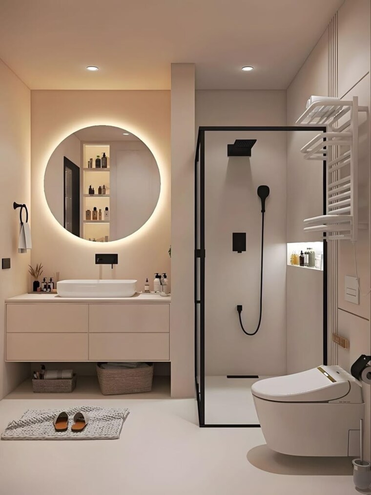 Bathroom, sarjapur 4 Bedroom 3050 Sq.Ft. Villa In Sarjapur Bangalore 9144658