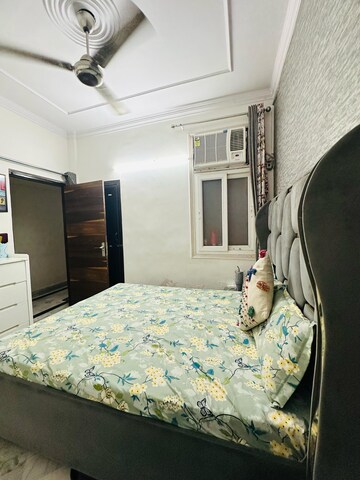 Bedroom in 2 BHK Builder Floor at Ramesh Nagar – for Sale
