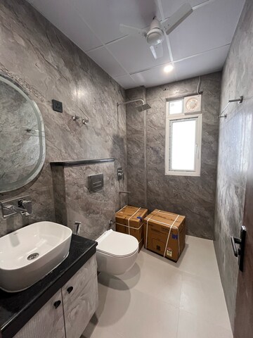 Bathroom in 2 BHK Builder Floor at Sector 43 – for Rent