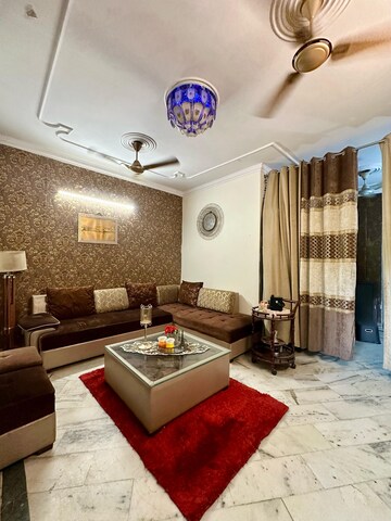 Living Room in 2 BHK Builder Floor at Ramesh Nagar – for Sale