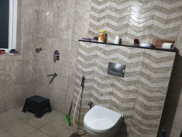 Bathroom in 3 BHK Apartment at Pashmina Waterfront, Old Madras Road – for Rent