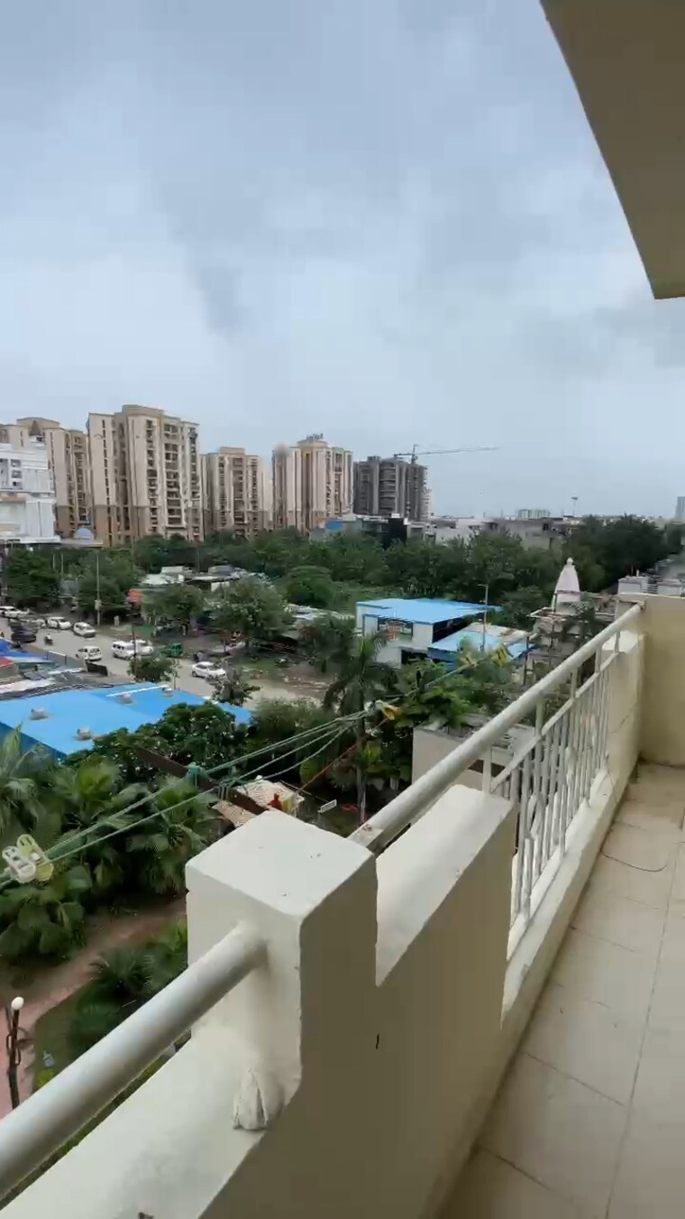 Balcony, kw-srishti 2 Bedroom 1000 Sq.Ft. Apartment In Raj Nagar Extension Ghaziabad 9144696