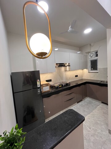 Kitchen in 3 BHK Builder Floor at Gupta Awas, Sushant Lok I – for Rent