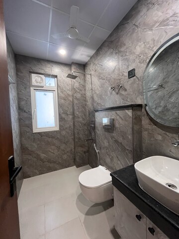 Bathroom in 3 BHK Builder Floor at Gupta Awas, Sushant Lok I – for Rent