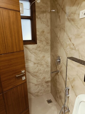 Bathroom in 2 BHK Builder Floor at Lajpat Nagar I – for Rent