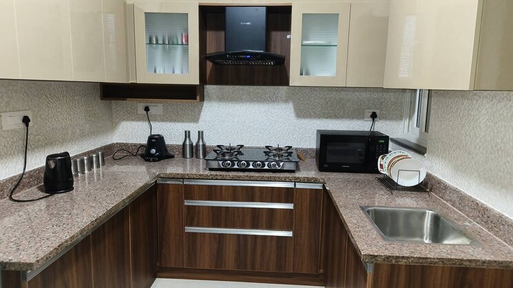 Kitchen, pashmina-waterfront 3 Bedroom 2015 Sq.Ft. Apartment In Old Madras Road Bangalore 9144690