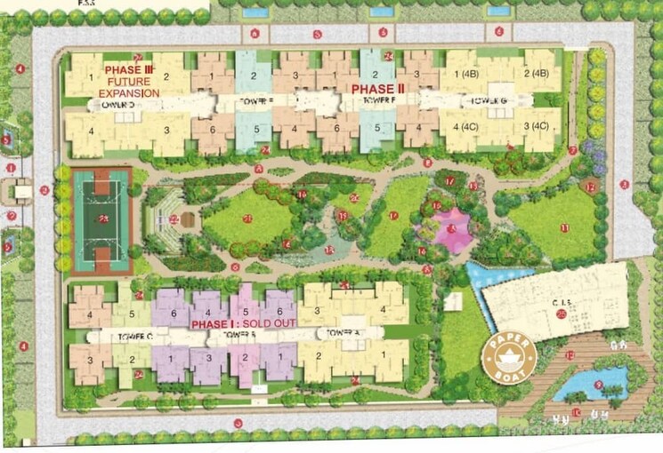 Master Plan, fusion-the-brook 3 Bedroom 1200 Sq.Ft. Apartment In Sector 12 Greater Noida Greater Noida 9144742