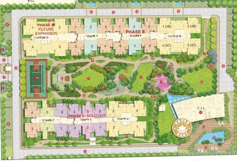 Master Plan, fusion-the-brook 3 Bedroom 1200 Sq.Ft. Apartment In Sector 12 Greater Noida Greater Noida 9144742