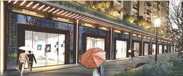 3 BHK Apartment – Exterior View View at Fusion The Brook, Sector 12 Greater Noida - for Sale