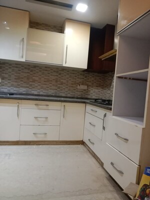 Kitchen in 4 BHK Builder Floor at New Friends Colony – for Sale