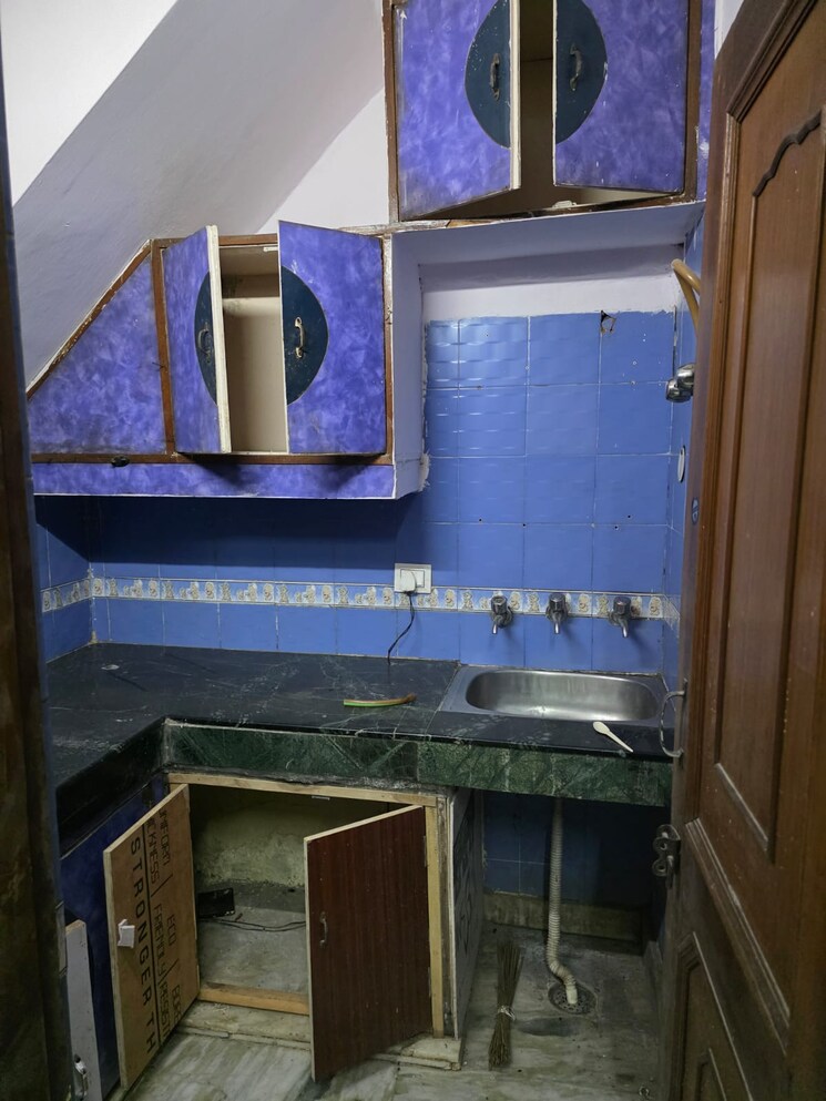 Kitchen, kalkaji 1 Bedroom 550 Sq.Ft. Builder Floor In Kalkaji Delhi 9144762