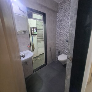 Bathroom in 1 BHK Apartment at Cosmos Classique, Ghodbunder Road – for Sale