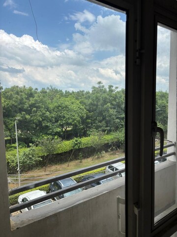 Balcony in 3 BHK Apartment at Wave Executive Floors, Wave City – for Rent