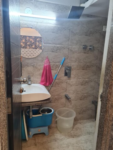 Bathroom in 1 BHK Apartment at JP Infra North Celeste, Mira Road – for Rent