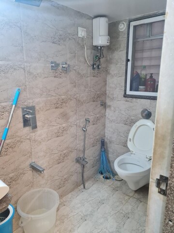 Bathroom in 1 BHK Apartment at JP Infra North Celeste, Mira Road – for Rent
