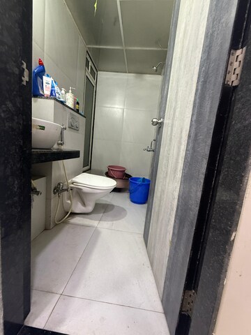 Bathroom in 1 BHK Apartment at JP Infra North Celeste, Mira Road – for Rent