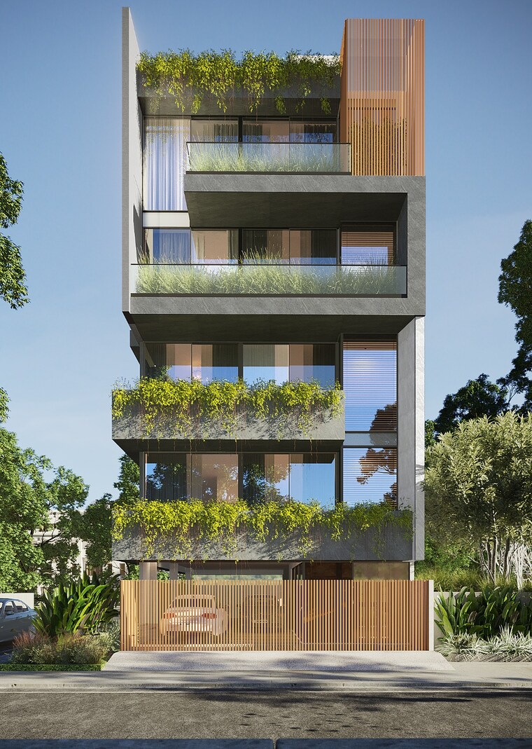 Exterior View, ansal-sushant-lok-i  300 Sq.Yd. Plot In Sector 43 Gurgaon 9144807