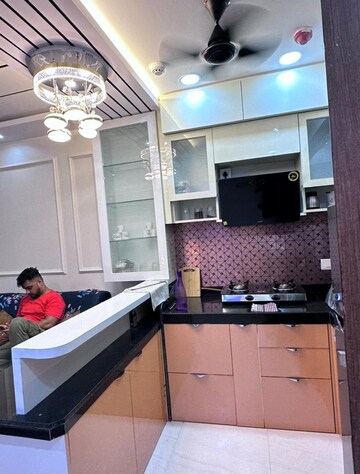 Kitchen in 1 BHK Apartment at Lodha Crown Quality Homes, Majiwada – for Sale