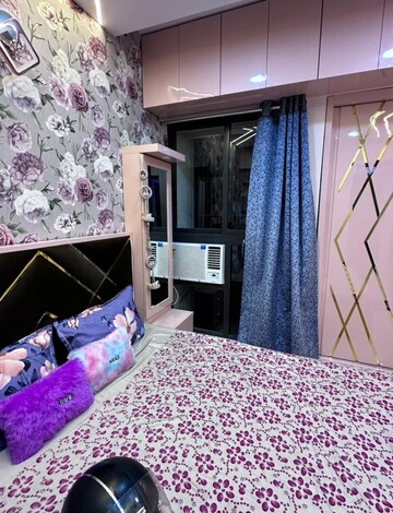 Bedroom in 1 BHK Apartment at Lodha Crown Quality Homes, Majiwada – for Sale