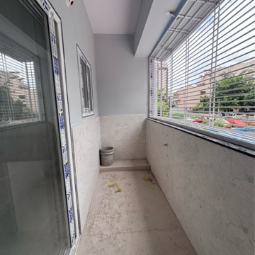Balcony in 2 BHK Apartment at Padma Nilayam Kondapur, Sriram Nagar – for Rent