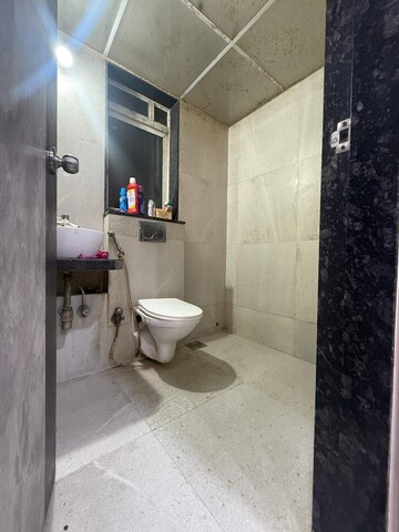 Bathroom in 2 BHK Apartment at Shree Ramdev Ritu Heights, Mira Road – for Rent