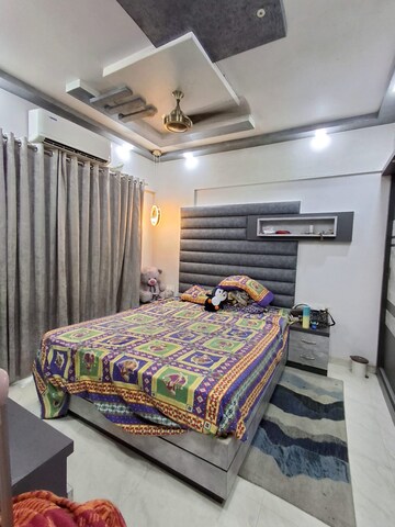 Bedroom in 2 BHK Apartment at Shree Ramdev Ritu Heights, Mira Road – for Rent