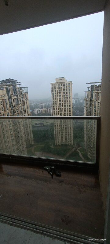 Balcony in 3 BHK Apartment at Sheth Vasant Lawns, Laxmi Nagar – for Sale