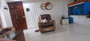 Living Room in 2.5 BHK Apartment at Natu 9 Riviera Hills, Kalwa – for Sale