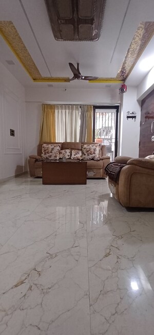 Living Room in 2.5 BHK Apartment at Natu 9 Riviera Hills, Kalwa – for Sale