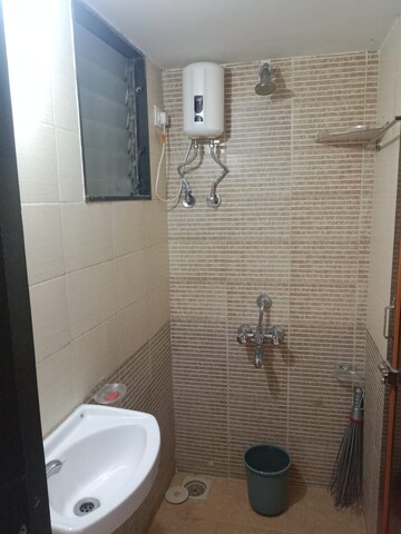 Bathroom in 1 BHK Apartment at Parel Lokseva CHS, Worli – for Rent