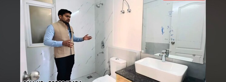 Bathroom, eldeco-accolade 2 Bedroom 1210 Sq.Ft. Builder Floor In Sohna Sector 2 Gurgaon 9144971