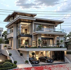 4 BHK + Study Room,Extra Room Villa For Sale in Gv Menaga Properties